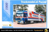 006 HZ Transport DAF 95 SSC wipkar koelcombi puzzel van 1000 stukjes