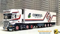 WSI 02-3012 Westerman Combilo Scania R164 Topline koeltrailer