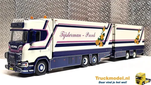 Tekno 82909 Tijsterman Pronk Scania NG R HL wipkar bloemencombi