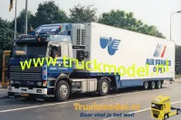 Hansen Air France Cargo Scania 143 TL Talson luchtvrachttrailer foto