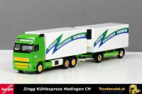 Herpa 273107 Zingg Kuhlexpress CH Volvo FH02 XL Koelcombinatie