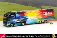 Herpa 314343 Brillux Volvo FH4 Globetrotter XL Kastentrailer