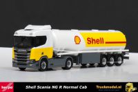 Herpa 307611 Shell Scania NG R Normal Cab trekker tankoplegger