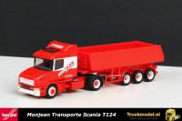 Herpa 145596 Monjean Transporte Scania T124 kippertrailer