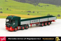 Herpa 287746 Kahl Schwerlast Mercedes Actros 6x2 open oplegger