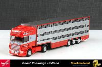 Herpa 301350 A.Drost Int Veetransport Scania R TL Veetrailer