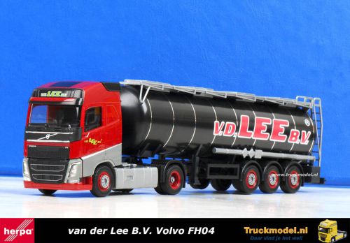 Herpa 303583 van der Lee BV Volvo FH Tankoplegger