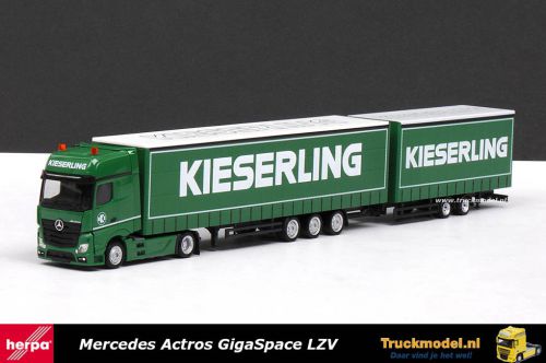 Herpa 159395 Kieserling Mercedes Gigaliner LZV