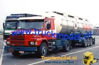 Wauters Hamme Scania T112 trekker tankoplegger foto