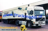 Lalemant Trucking Gent Volvo Globetrotter kippertrailer foto