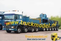 Sarens Belgium Daf 95 Space Cab 8x4 trekker ballasttrailer foto