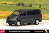 Herpa 028738-003 Volkswagen T6 Multivan personenbus grijs