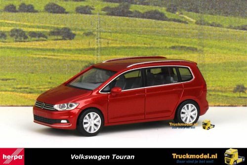 Herpa 038492-004 Volkswagen Touran Bordeauxrood metallic