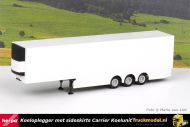 Herpa 076692 Koeloplegger met sideskirts Carrier koelunit
