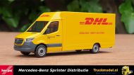 Herpa 095297 DHL Mercedes Benz Sprinter met kasten opbouw