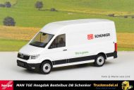 Herpa 095334 DB Schenker MAN TGE Hoogdak bestelwagen