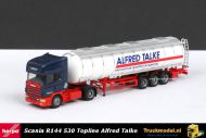 Herpa 144759 Alfred Talke Duitsland Scania R144 530 Topline Jumbotankoplegger