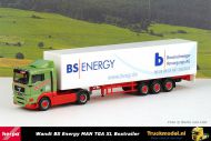 Herpa 148160 Wandt BS Energy MAN TGA XL Boxtrailer