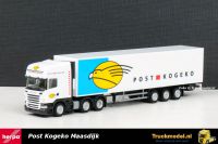 Herpa 1795 Post Kogeko Maasland Scania R Topline 6x2 koeloplegger