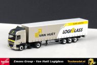 Herpa 1810 Emons Group Huet DAF CF Space Cab Schuifzeiloplegger