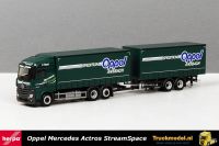 Herpa 307376 Oppel Ansbach Mercedes wipkar schuifzeilcombinatie