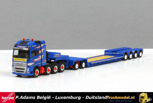 Herpa 309257 P.Adams Volvo FH XL 8x4 2 bed 4 Euro Pendle X