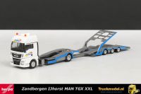 Herpa 309387 Zandbergen MAN TGX FVG TruckLiner Trucktransporter