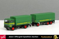 Herpa 309820 Adam Offergeld Spedition Ford Transcontinental huifcombi