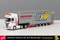 Herpa 310109 Hofmann Scania S Highline Meusburger dieplader