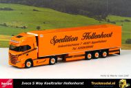 Herpa 313476 Spedition Hollenhorst Iveco S Way koeltrailer