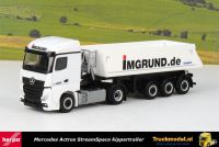 Herpa 313582 Imgrund Mercedes Actros StreamSpace kippertrailer