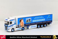 Herpa 313636 Hohner  Planen Schmitz Scania S HL schuifzeiloplegger