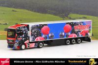 Herpa 313704 Widmann Beeren Pilze MAN TGX XXL Euro 6 Facelift trekker koeltrailer