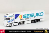 Herpa 313780 Gesuko Logistik Scania S Highline koeloplegger