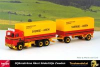 Herpa 313902 Stjarnstroms Akeri Scania LBS141 huifcombinatie