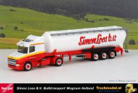 Herpa 314824 Simon Loos BV Bulktransport Scania T kippersilotrailer