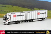 Herpa 314909 Lindas Akeri AB Volvo FH5 Zweedse 25 meter combinatie DB Schenker