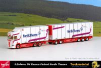 Herpa 315550 K Salonen Finland Scania NG R Highline 24 meter koelcombi