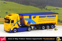 Herpa 316682 Ernst Franke Iveco S-Way Kempf Stahl Volume kipperoplegger