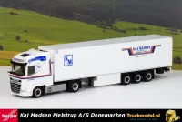 Herpa 318037 Kaj Madsen DK Daf XG trekker koeltrailer