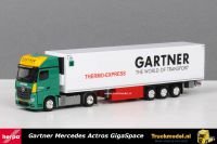 Herpa 401817 Gartner Thermo-Express Mercedes-Benz Actros Koeltrailer