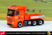 Herpa 949491 Mick Volendam Groep Mercedes bakwagen met laad en loskraan