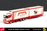 Herpa 120593 Frank de Ridder Scania 4 serie wipkar combinatie showvitrine