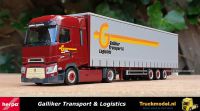 Herpa 311496 Galliker Renault T schuifzeiloplegger