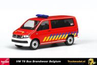 Herpa 930963 Volkswagen T6 Bus Brandweer Belgium