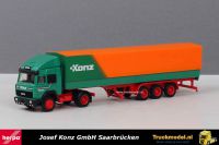 Herpa WDV Josef Konz GmbH Iveco TurboStar huifoplegger