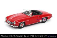 Maxichamps 940 033131 Mercedes Benz 190 SL Rood